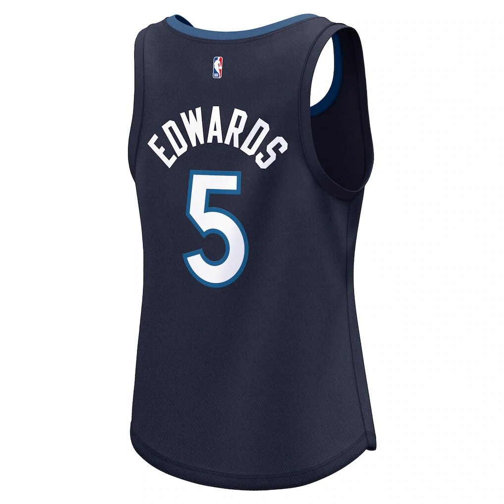 Anthony Edwards Minnesota Timberwolves Fashion7 Women's Fast Break Player Jersey - Icon Edition