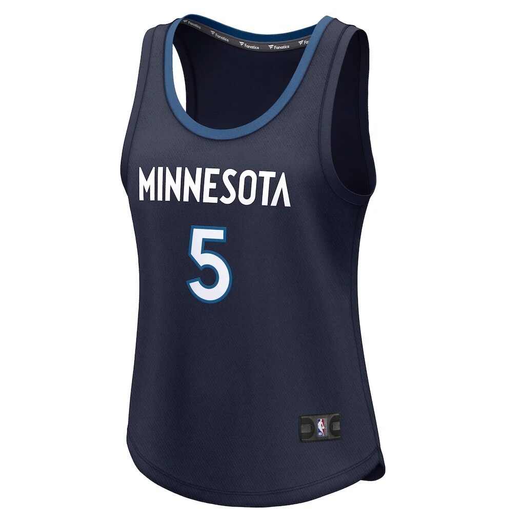 Anthony Edwards Minnesota Timberwolves Fashion7 Women's Fast Break Player Jersey - Icon Edition