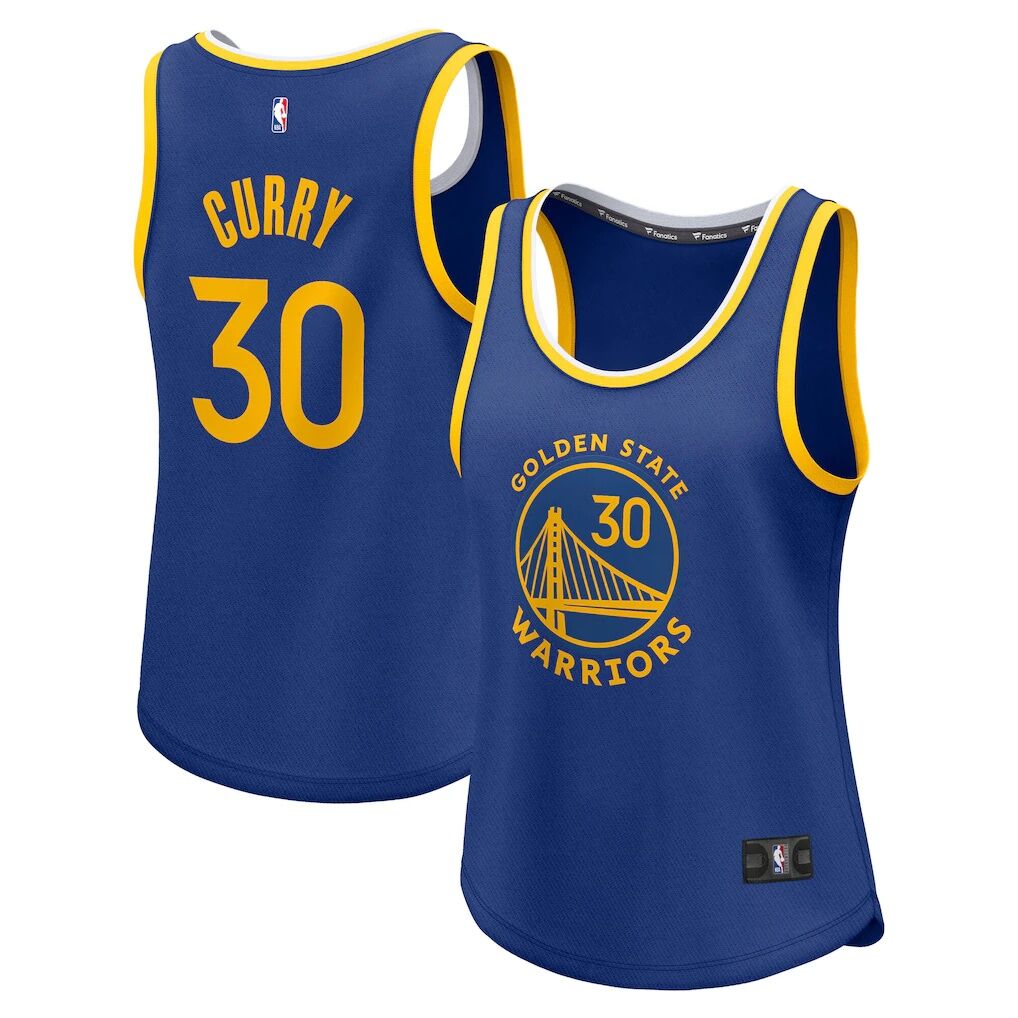 Stephen Curry Golden State Warriors Fashion7 Women’s Fast Break Player Jersey – Icon Edition – Royal