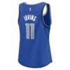 Kyrie Irving Dallas Mavericks Fashion7 Women's Fast Break Player Jersey - Blue - Detail View