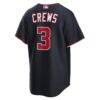 Dylan Crews Washington Nationals Nike Alternate Replica Jersey - Navy - Alt2