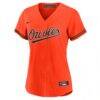Gunnar Henderson Baltimore Orioles Nike Women's Alternate 2 Replica Jersey - Orange - Side View