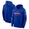 Buffalo Bills Nike Toss Sweep Therma Hoodie - - Front View