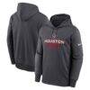 Houston Texans Nike Toss Sweep Therma Hoodie - - Front View