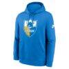 Los Angeles Chargers Nike Club Fleece Pullover Hoodie - - Alt1