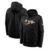 Cincinnati Bengals Nike Club Fleece Pullover Hoodie - Black - Front View