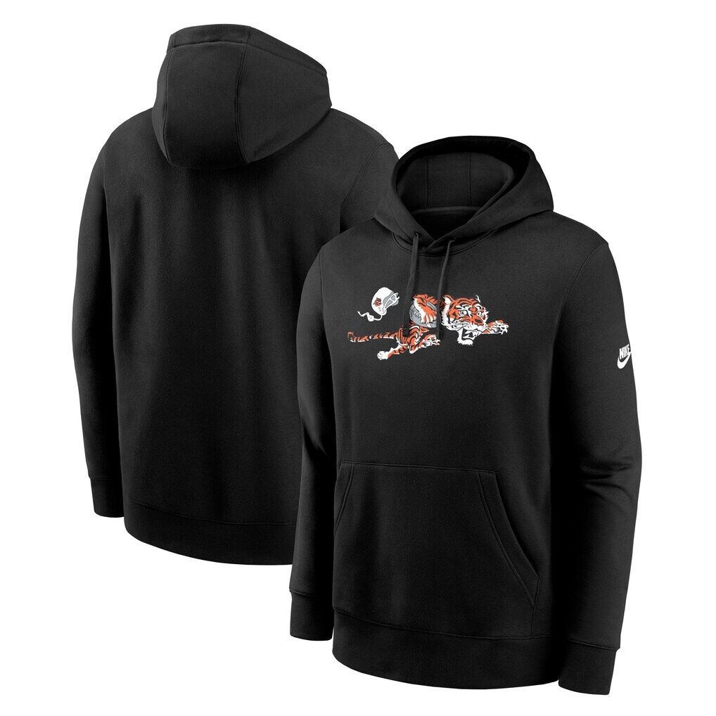 Cincinnati Bengals Nike Club Fleece Pullover Hoodie