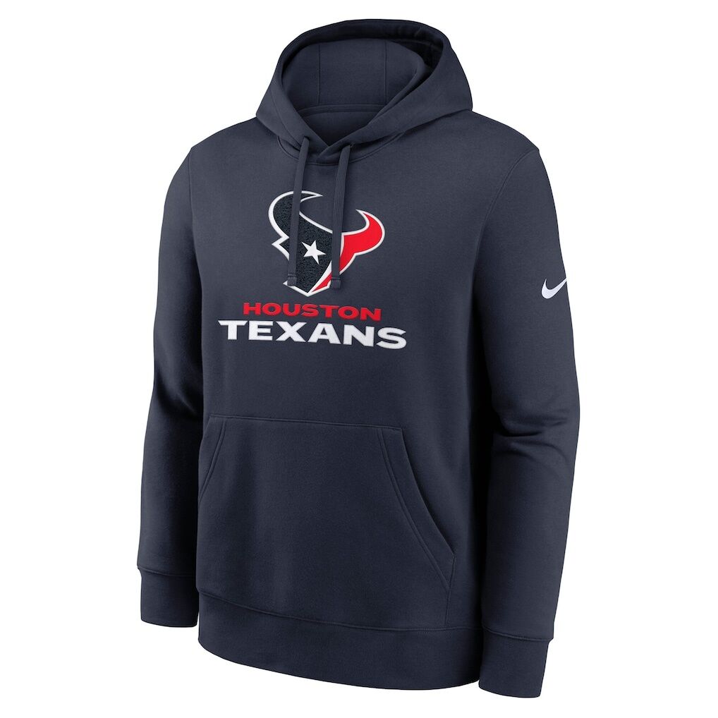 Houston Texans Nike Best Season Rewind Club Pullover Hoodie