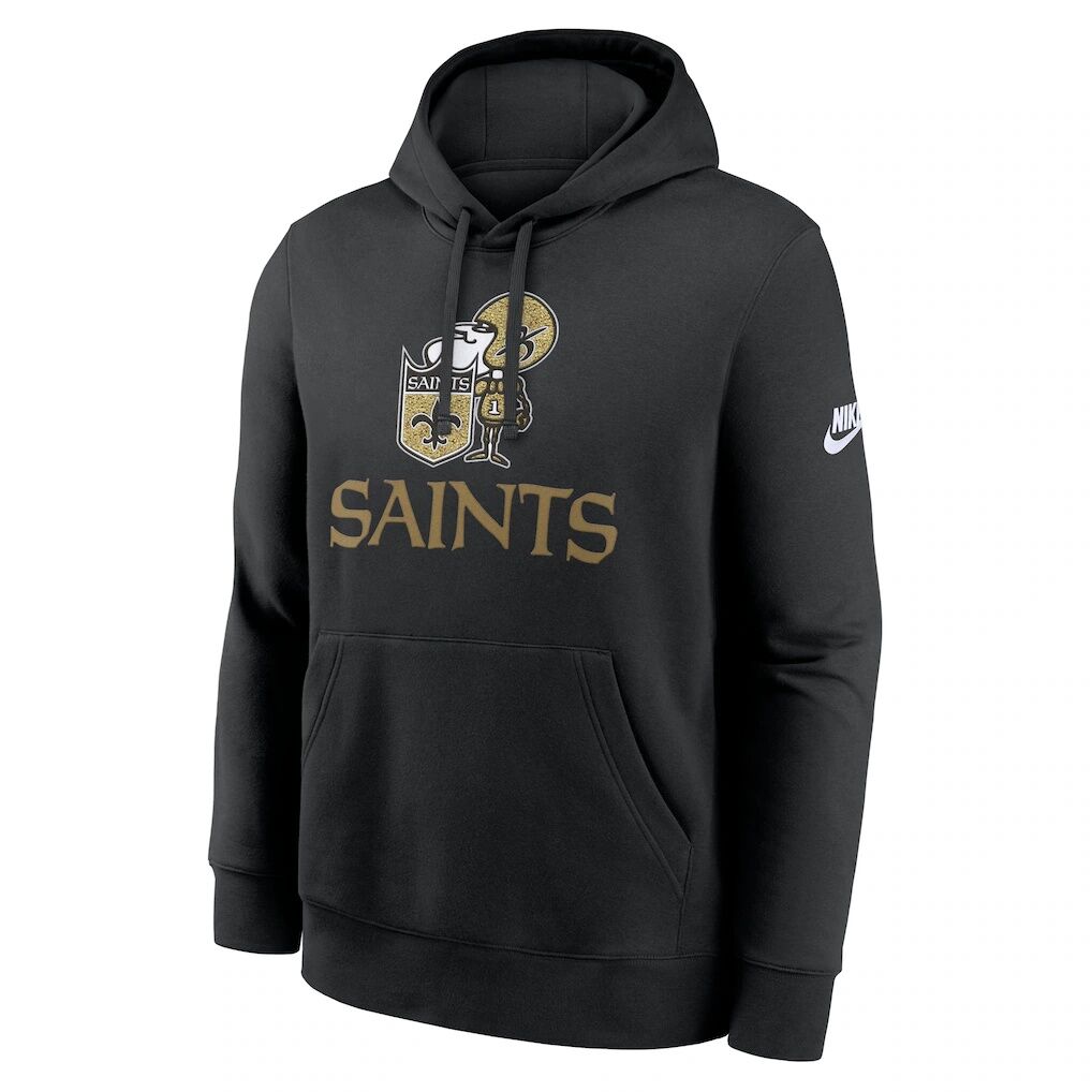 New Orleans Saints Nike Best Season Rewind Club Pullover Hoodie