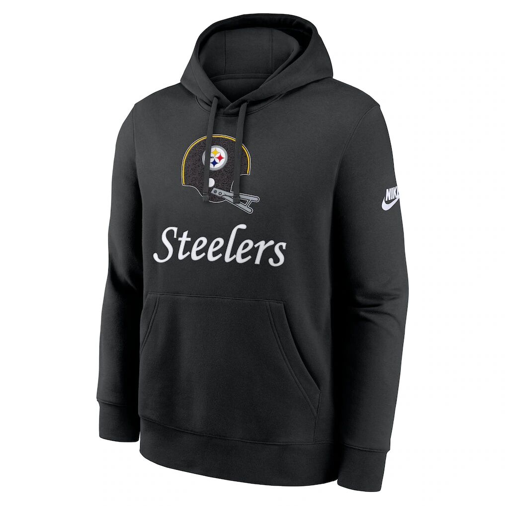 Pittsburgh Steelers Nike Best Season Rewind Club Pullover Hoodie