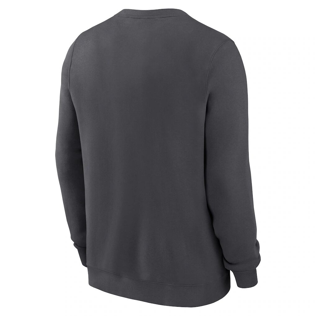Kansas City Chiefs Nike Primetime Club Fleece Pullover Sweatshirt – Anthracite