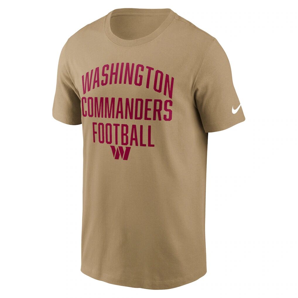 Washington Commanders Nike Rewind Essential T-Shirt - Tan