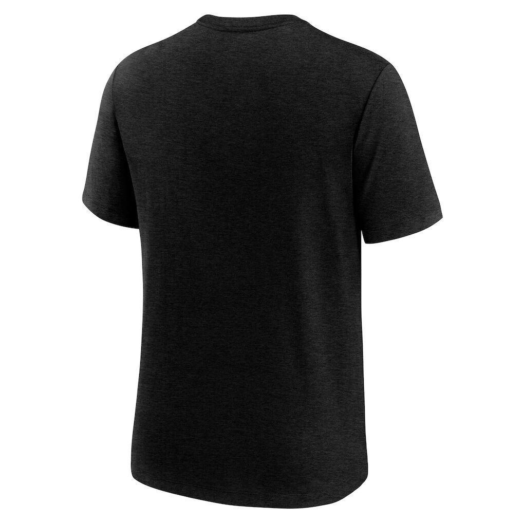Pittsburgh Steelers Nike Long Pass Tri-Blend T-Shirt - Heather Navy