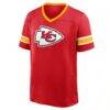 Kansas City Chiefs Fashion7 Hometown Premium Hashmark V-Neck T-Shirt - Red - Alt1