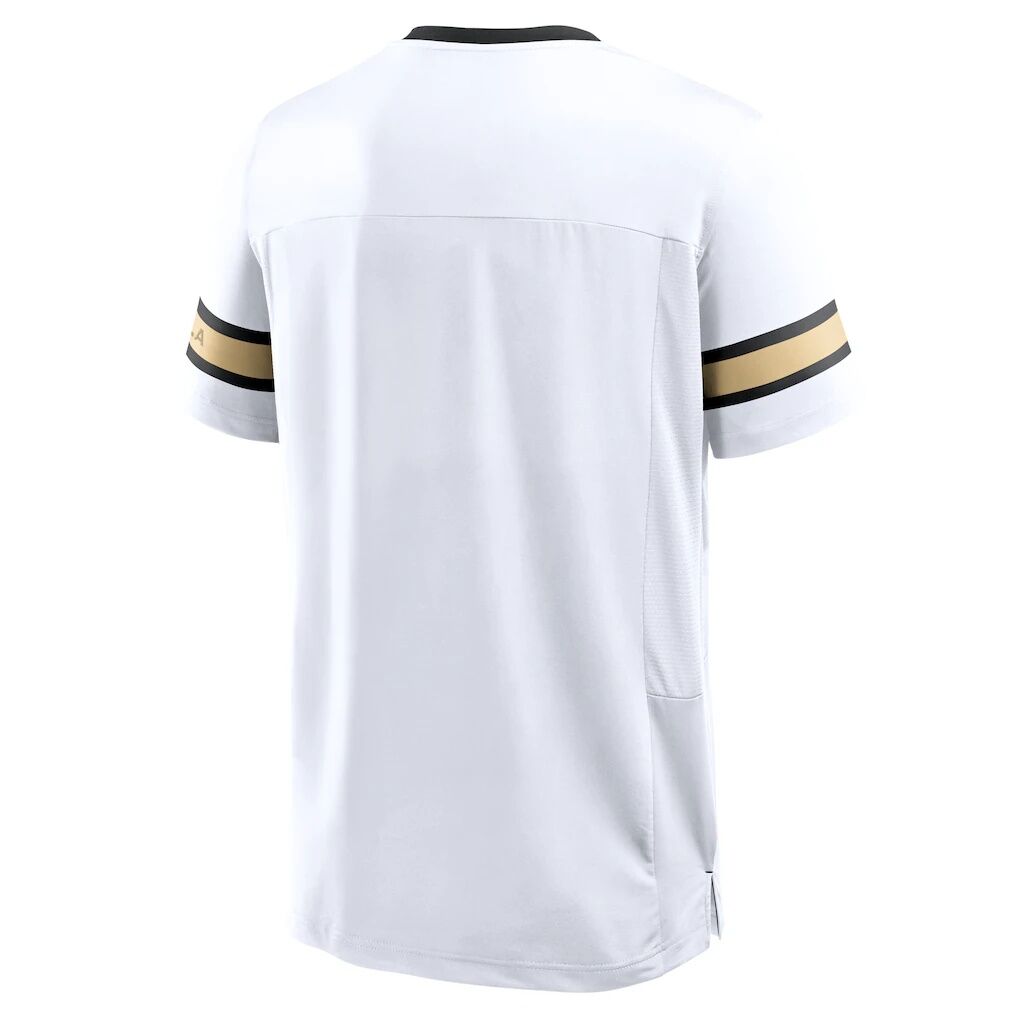 New Orleans Saints Fashion7 Redzone Hashmark V-Neck T-Shirt