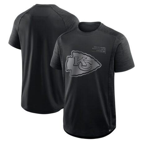 Kansas City Chiefs Fashion7 Deceptive Juke T-Shirt - Black - Front View