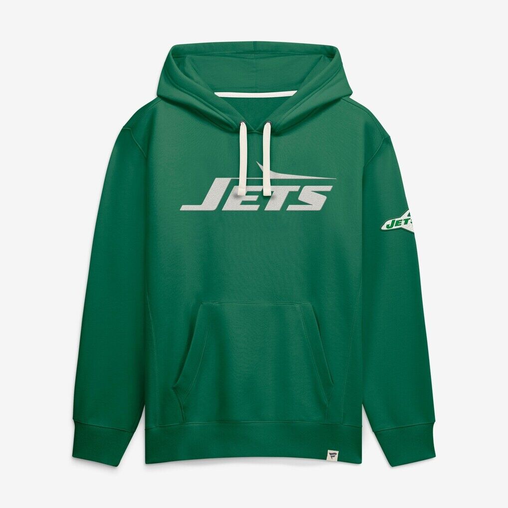 New York Jets Fashion7 New Horizons Heritage Pullover Hoodie - Kelly Green