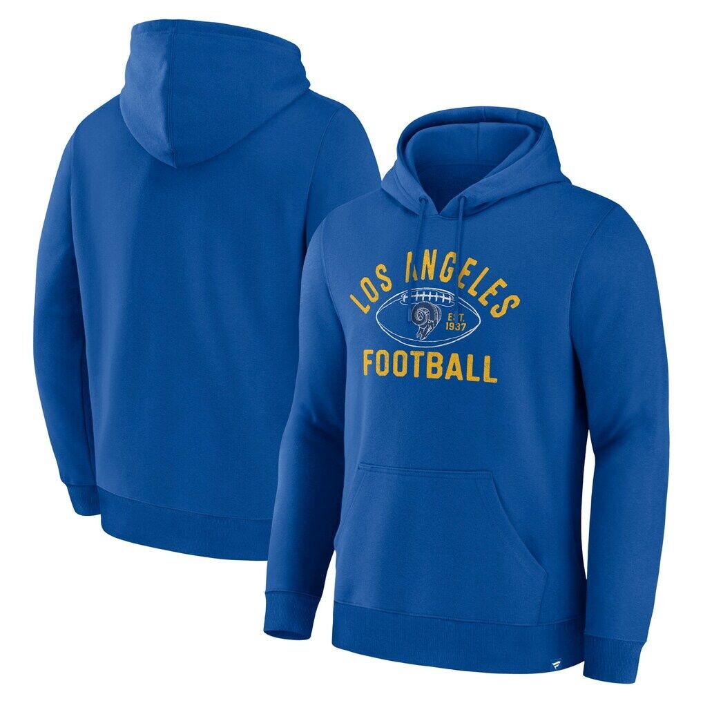 Los Angeles Rams Fashion7 Fumblerooski Legacy Pullover Hoodie - Royal