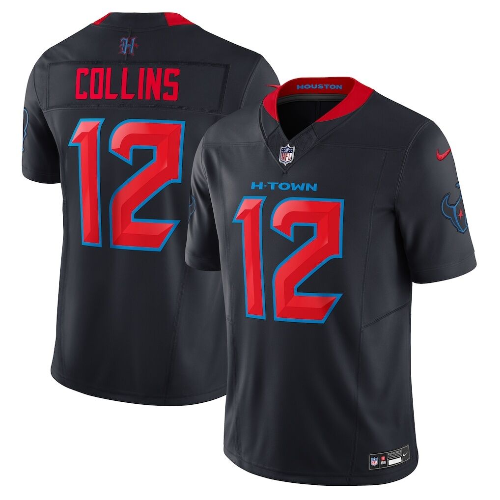 Nico Collins Houston Texans Nike Alternate 2 Vapor F.U.S.E. Limited Jersey