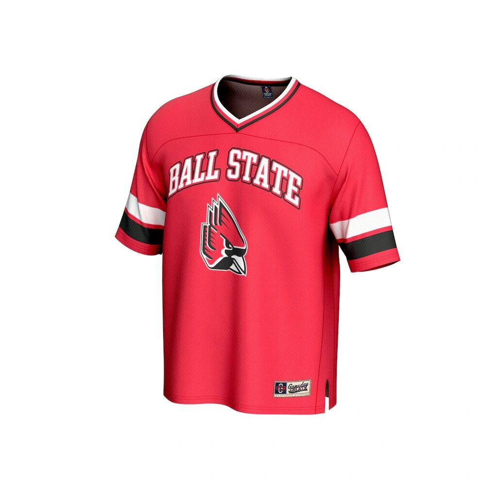 Ball State Cardinals GameDay Greats Unisex Spirit Football Jersey - Cardinal
