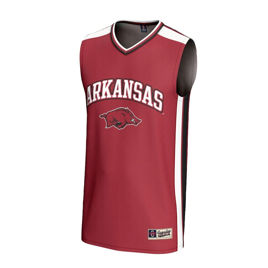 Arkansas Razorbacks GameDay Greats Unisex Spirit Basketball Jersey - Cardinal