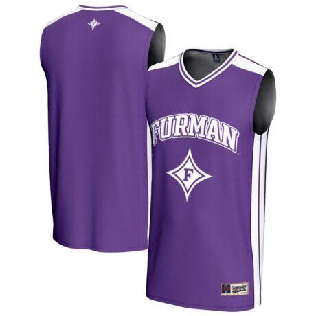 Furman Paladins GameDay Greats Youth Basketball Jersey - Purple - Front View