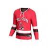 Ball State Cardinals GameDay Greats Youth Spirit Hockey Jersey - - Side View
