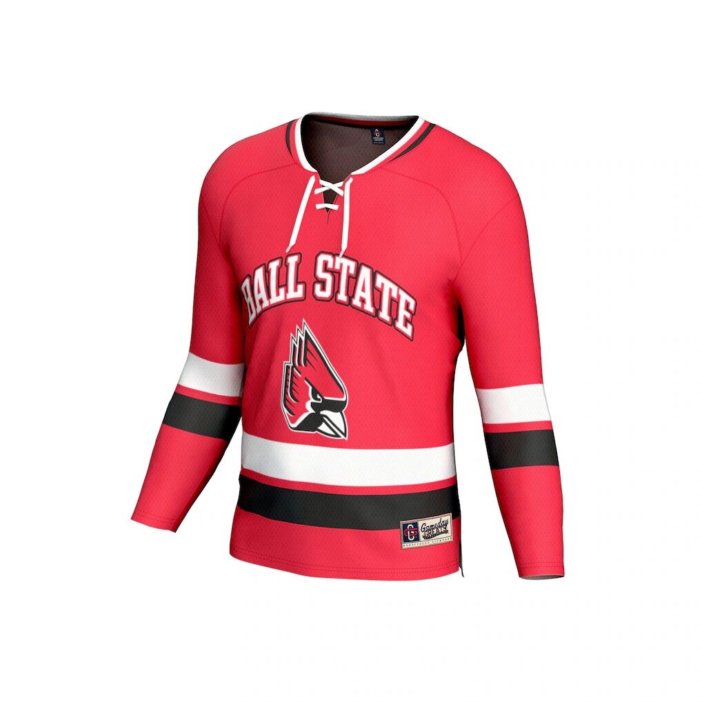 Ball State Cardinals GameDay Greats Youth Spirit Hockey Jersey - Cardinal