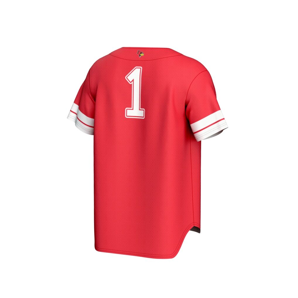 #1 Illinois State Redbirds GameDay Greats Youth Lightweight Collegiate Baseball Fashion Jersey