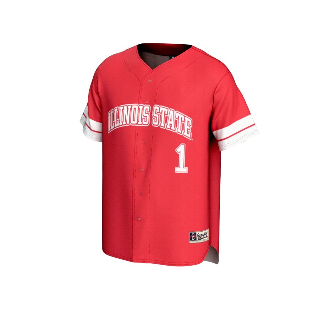 #1 Illinois State Redbirds GameDay Greats Youth Lightweight Collegiate Baseball Fashion Jersey