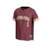 #1 Florida State Seminoles GameDay Greats Youth Lightweight Collegiate Baseball Fashion Jersey - - Side View
