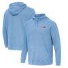 Atlanta Braves Antigua Cloud Pullover Hoodie - - Front View