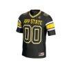 Appalachian State Mountaineers GameDay Greats Unisex NIL Football Fashion Jersey - Black - Side View