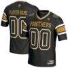 FIU Panthers GameDay Greats Unisex Personalized Football Fashion Jersey - Black - Front View
