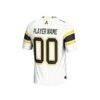 Appalachian State Mountaineers GameDay Greats Youth NIL Football Fashion Jersey - White - Detail View