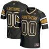 FIU Panthers GameDay Greats Youth Personalized Football Fashion Jersey - Black - Front View