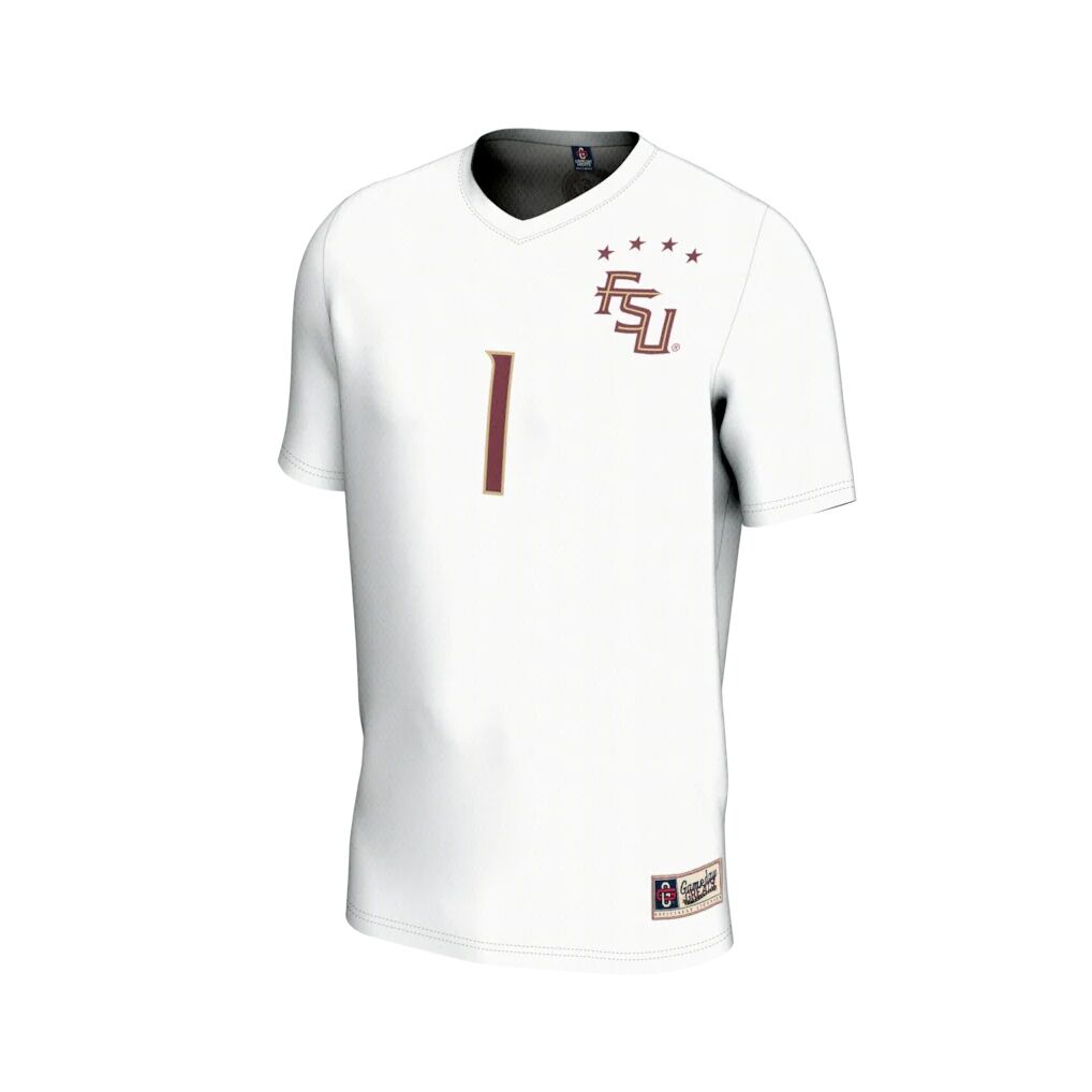 #1 Florida State Seminoles GameDay Greats Unisex Lightweight Collegiate Soccer Fashion Jersey
