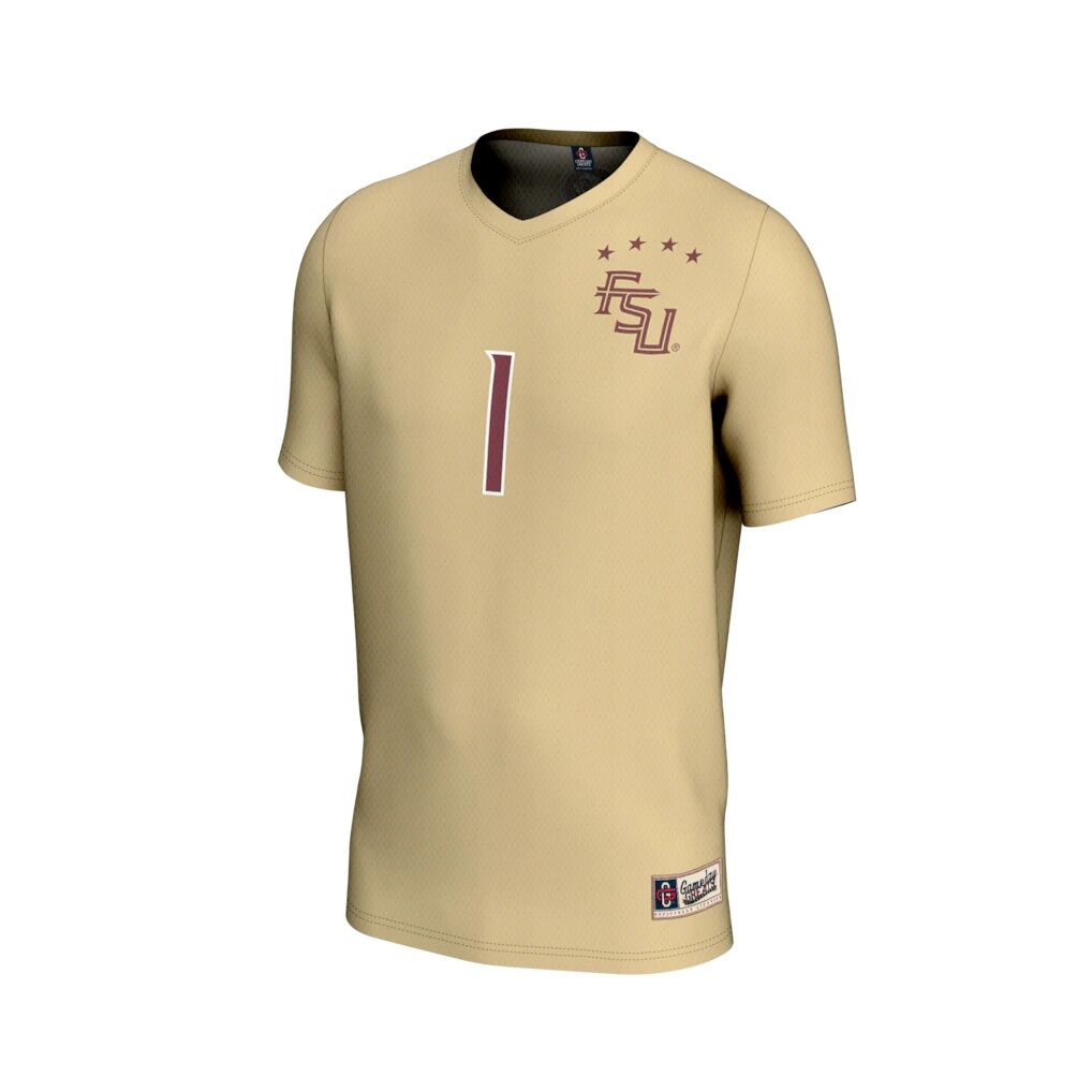 #1 Florida State Seminoles GameDay Greats Youth Lightweight Collegiate Soccer Fashion Jersey