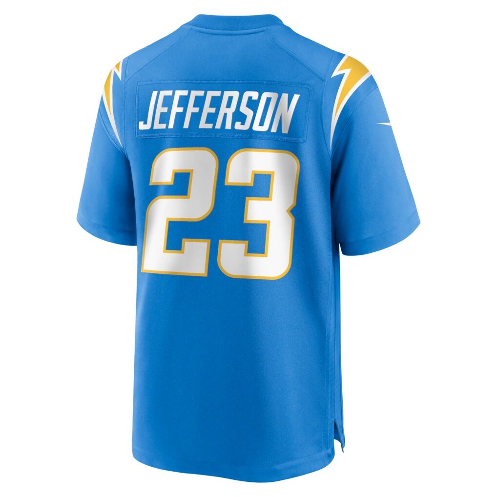 Tony Jefferson Los Angeles Chargers Nike Team Game Jersey -  Powder Blue
