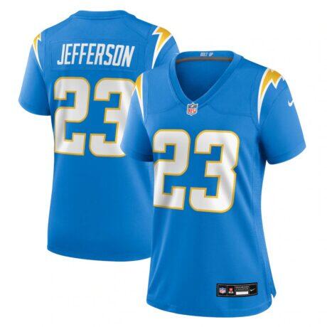 Tony Jefferson Los Angeles Chargers Nike Women's Team Game Jersey - - Front View