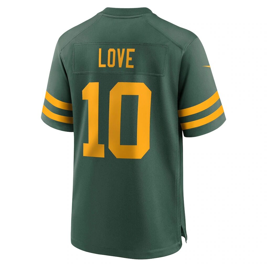 Jordan Love Green Bay Packers Nike Alternate Game Jersey