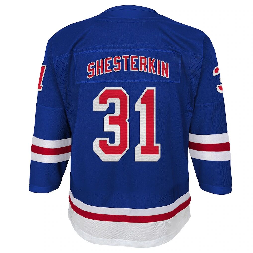 Igor Shesterkin New York Rangers Youth Home Premier Player Jersey