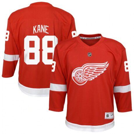 Patrick Kane Detroit Red Wings Youth Home Replica Player Jersey - Red - Front View