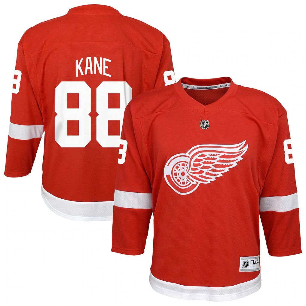 Patrick Kane Detroit Red Wings Youth Home Replica Player Jersey