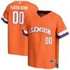 Clemson Tigers GameDay Greats Unisex Baseball Fashion Jersey - Orange - Front View