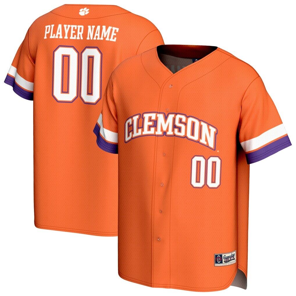 Clemson Tigers GameDay Greats Unisex Baseball Fashion Jersey