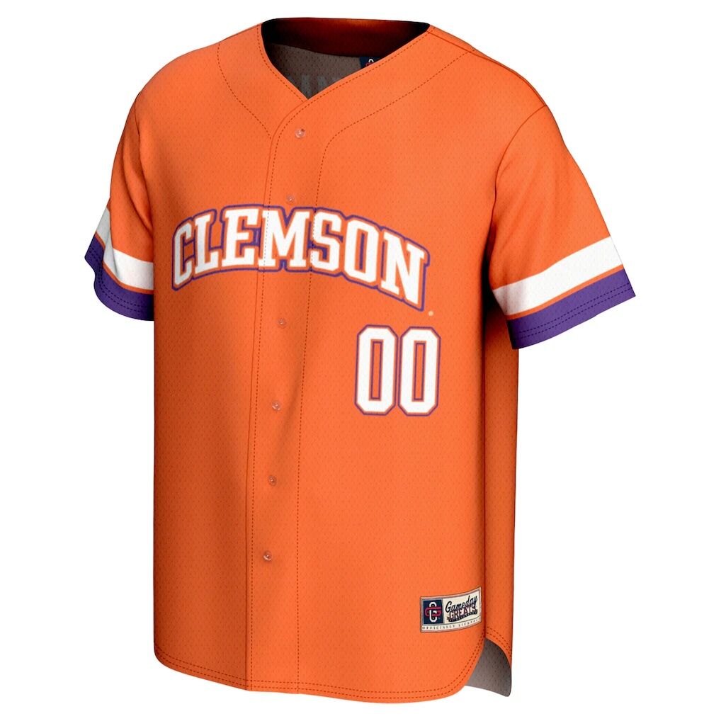 Clemson Tigers GameDay Greats Unisex Baseball Fashion Jersey