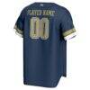 Georgia Tech Yellow Jackets GameDay Greats Unisex Baseball Fashion Jersey - Navy - Detail View