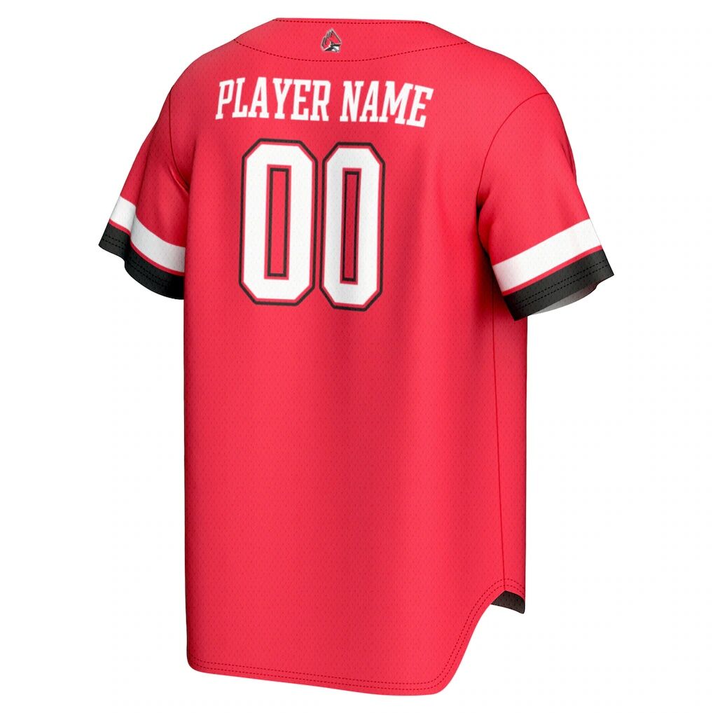 Ball State Cardinals GameDay Greats Youth Personalized Baseball Fashion Jersey - Cardinal