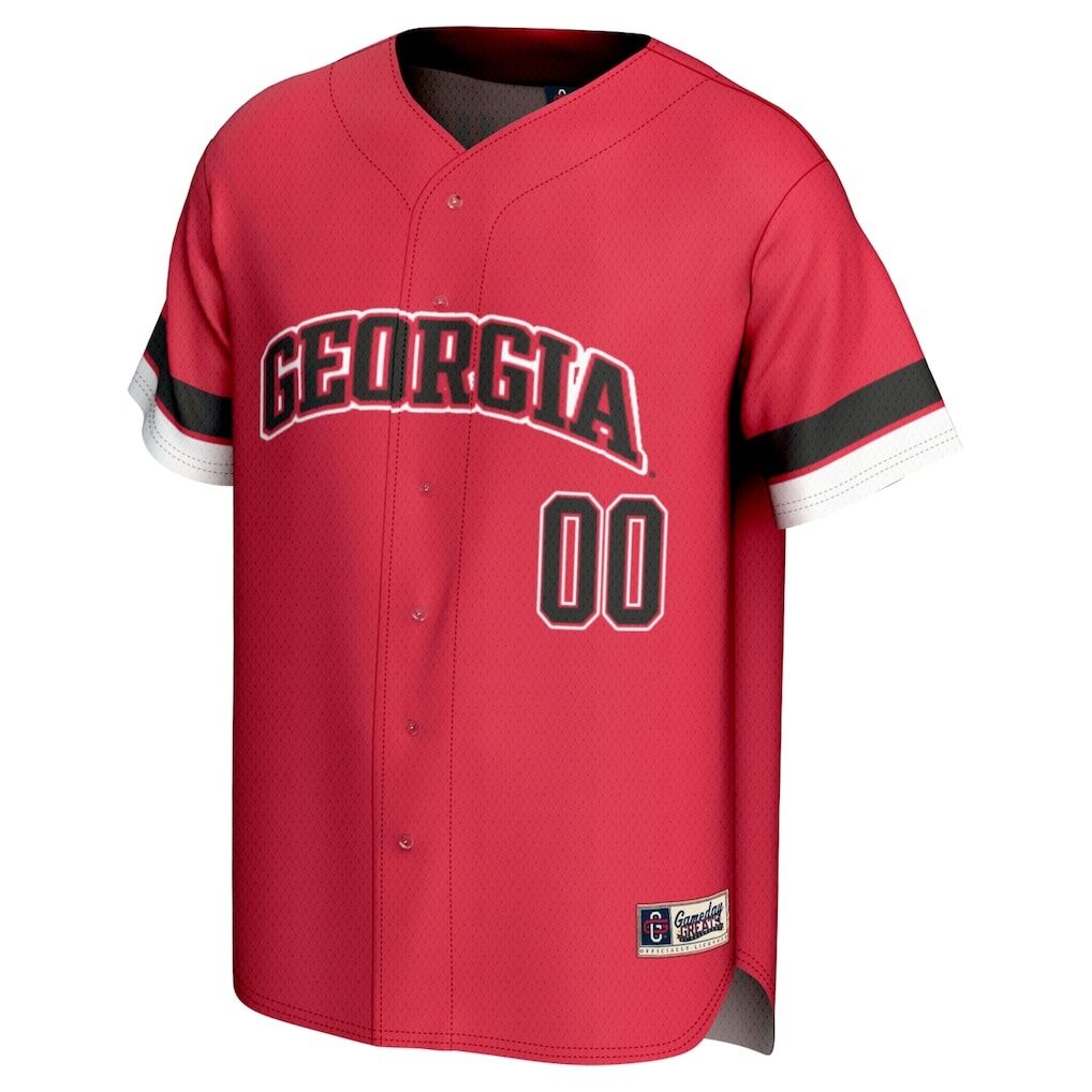 Georgia Bulldogs GameDay Greats Youth Personalized Baseball Fashion Jersey
